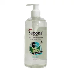 Sabona gel lavant aloevera antibactérien 400 ml