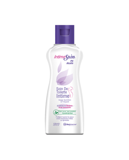 IntimaSoin PH Alcalin 125 ML pour Accueil