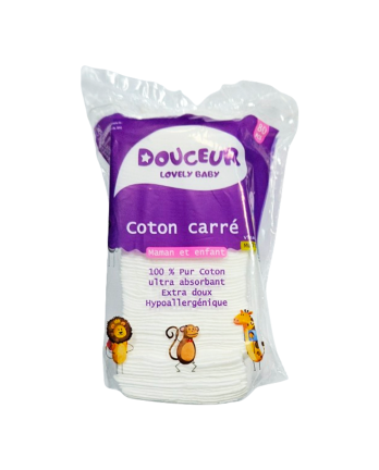 DOUCEUR COTON CARRE 80 PIECES pour Accueil
