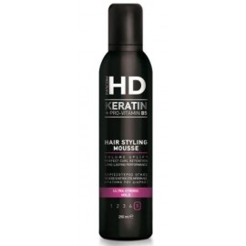 HD hair styling mousse