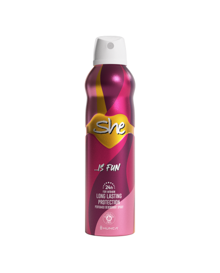 DEODORANT SHE IS FUN 150 ML pour Accueil