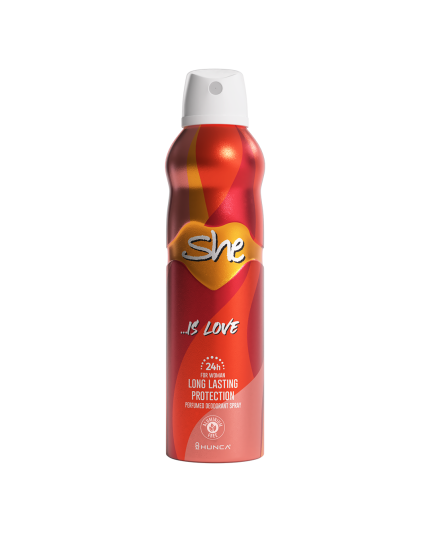 DEODORANT SHE IS LOVE 150 ML pour Accueil
