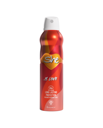 DEODORANT SHE IS LOVE 150 ML pour Accueil