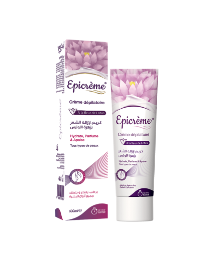 Epicrème crème dépilatoire Lotus 100 ml pour Femme