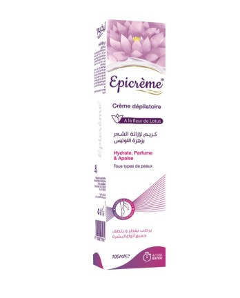 Epicrème crème dépilatoire Lotus 100 ml pour Femme