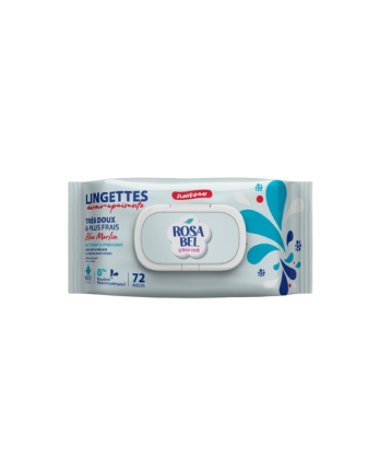 ROSABEL LINGETTE 72 PIECES BLEU MERLIN pour Accueil