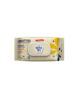 ROSABEL LINGETTE 72 PIECES LEMON FRESH pour Accueil