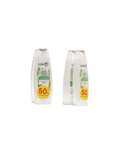 LOT SATINELLA SHAMPOOING CHEVEUX NORMAUX 50 % SUR LE 2EME pour Accueil