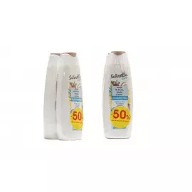 LOT SATINELLA SHAMPOOING CHEVEUX FRAGILES 50 % SUR LE 2EME