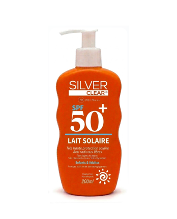 Silver Clear Spray Solaire 200 ML pour Accueil