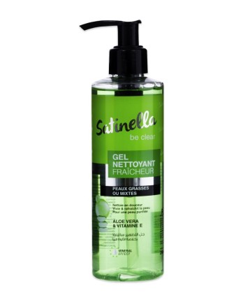 Satinella gel nettoyant fraicheur 250 ml