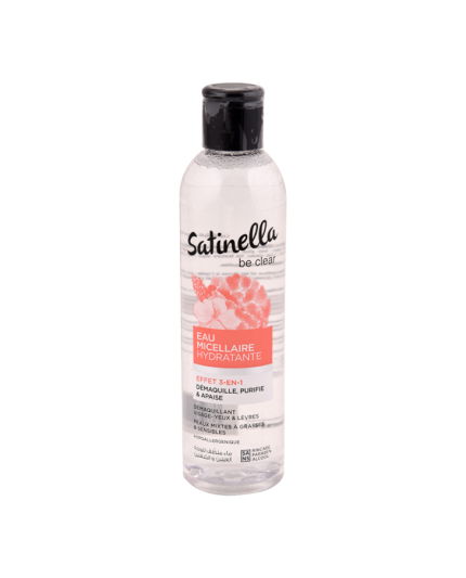 Satinella eau micellaire hydratante 250 ml pour Accueil