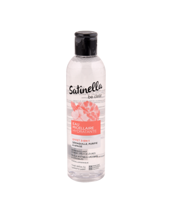 Satinella eau micellaire hydratante 250 ml pour Accueil