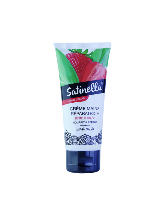 Satinella crème mains au gout du fraise 100 ml pour Femme