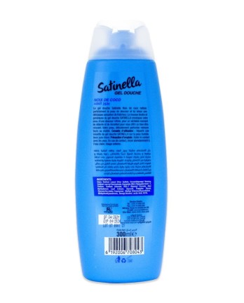  Satinella gel douche exotique noix de coco 300 ml