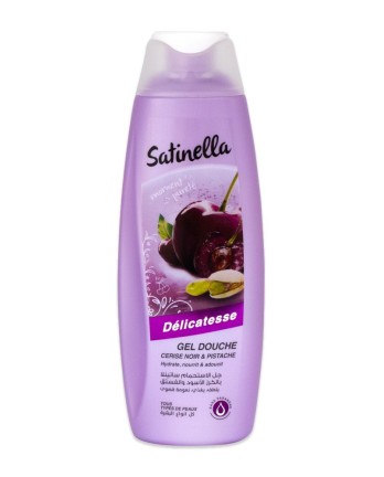 Satinella gel douche délicatesse cerise pistache 300 ml