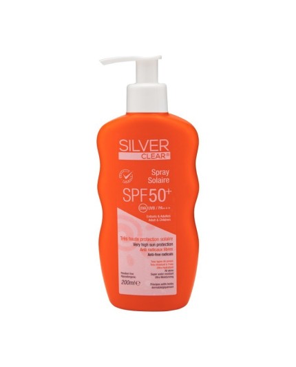 Silver Clear Spray Solaire 200 ML