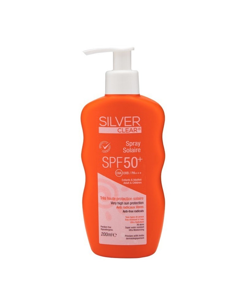 Silver Clear Spray Solaire 200 ML