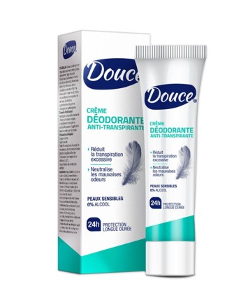 Douce crème déodorante aisselles 25 gr