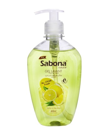 Sabona gel lavant au citron fresh 400 ml