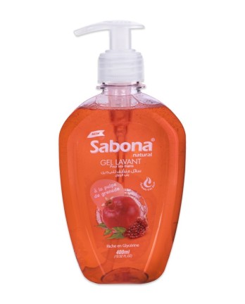 Sabona gel lavant à la pulpe de grenade 400 ml