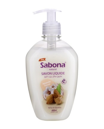 Sabona gel lavant amande douce 400 ml