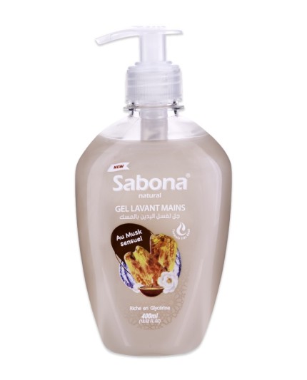 Sabona gel lavant au musk sensuel 400 ml