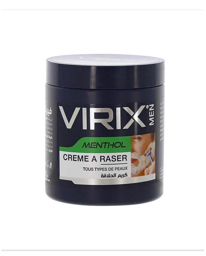 Virix crème à raser menthol 200 ml en pot