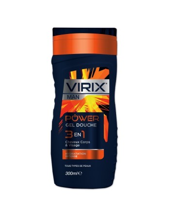 Virix gel douche power 250 ml