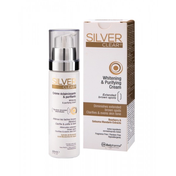 Silver clear crème éclaircissante 50 ML