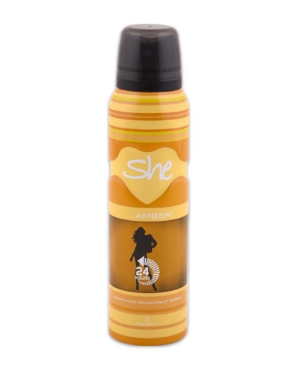 She is amber déodorant 150 ml