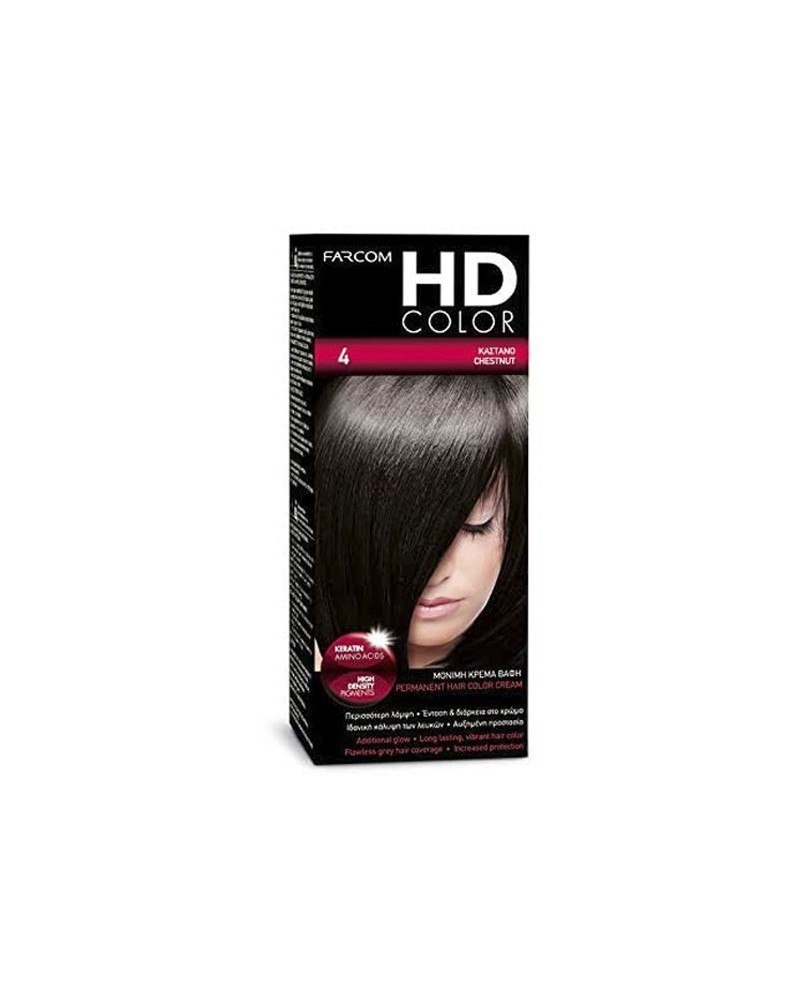 HD kit coloration 60 ml n°4 chatin
