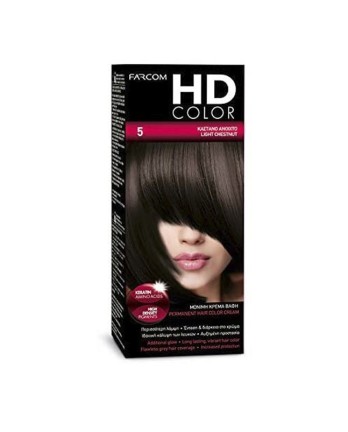HD kit coloration 60 ml n° 5 chataigne clair