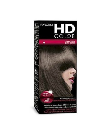 HD kit coloration 60 ml n° 6 chataigne clair