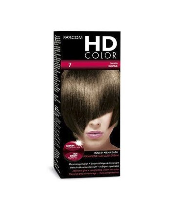 HD kit coloration 60 ml n° 7 blond