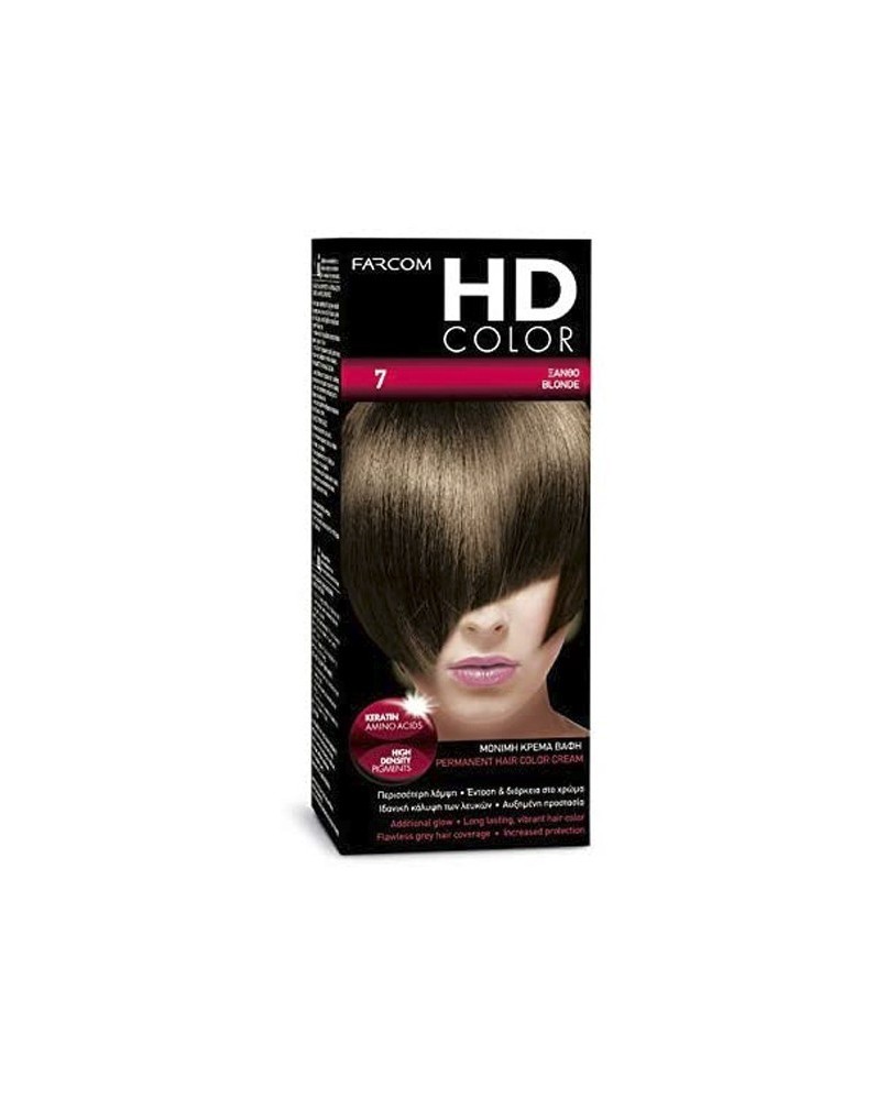 HD kit coloration 60 ml n° 7 blond