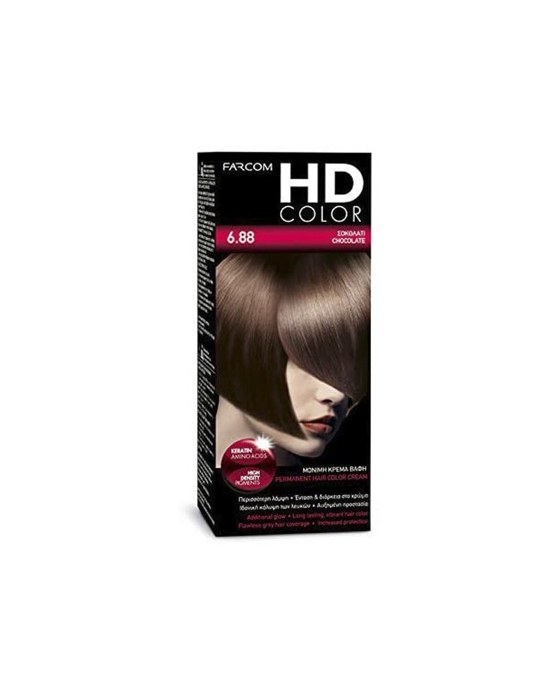 HD kit coloration 60 ml n° 6.88 chocolat