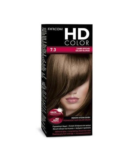HD kit coloration 60 ml n° 7.3 blond doré