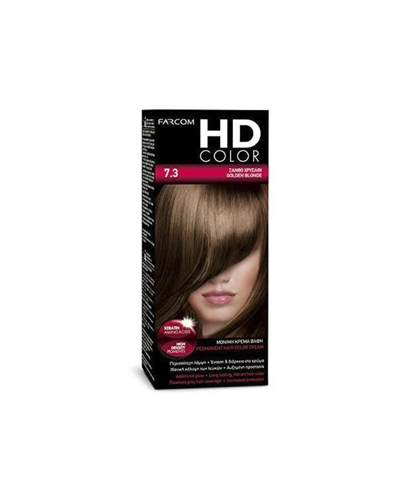 HD kit coloration 60 ml n° 7.3 blond doré