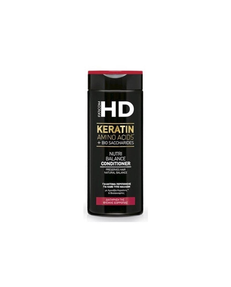 HD après shampooing nutri balance tout type de cheveux 330 ml