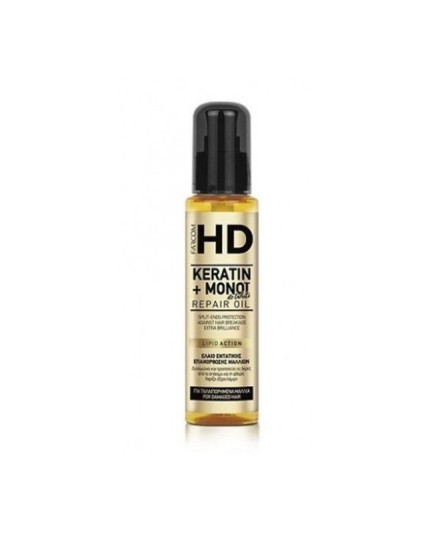 HD huile réparatrice keratin et monoi tahiti 100 ml