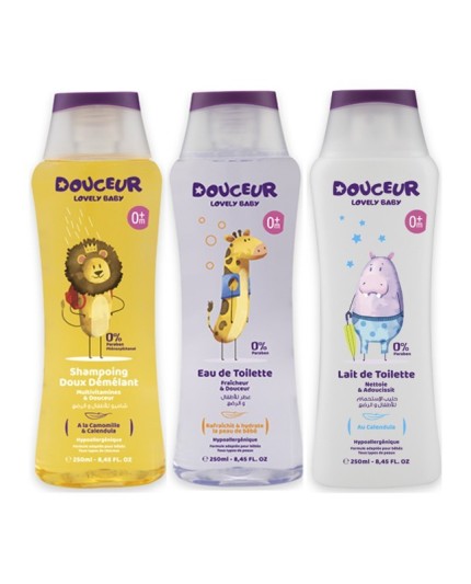 Douceur Lovely Baby coffret 3 pièces