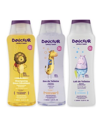 Douceur Lovely Baby coffret 3 pièces