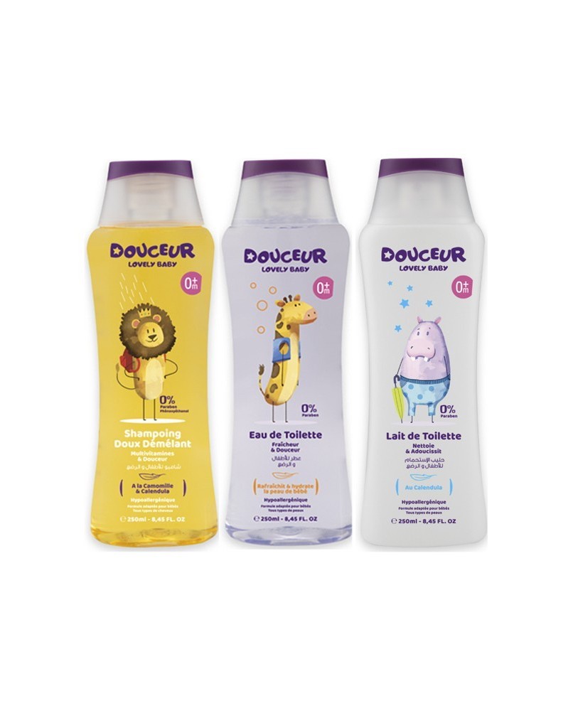 Douceur Lovely Baby coffret 3 pièces