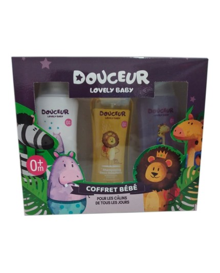  Douceur Lovely Baby coffret 3 pièces