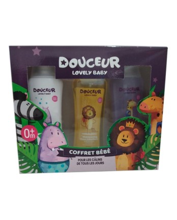  Douceur Lovely Baby coffret 3 pièces