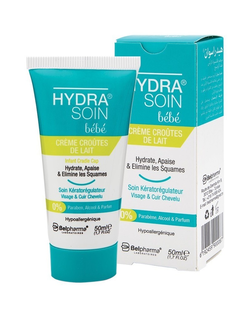 Hydrasoin crème croute de lait 50 ML Hydrasoin crème croute de lait 50 ML