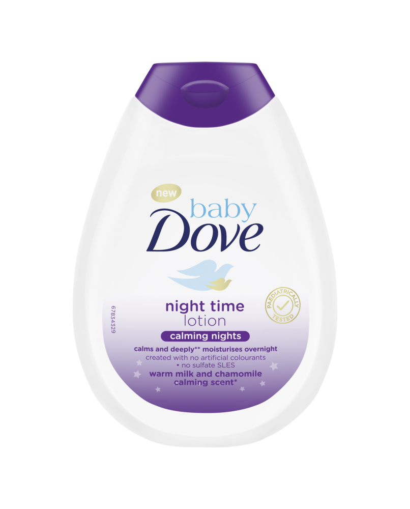 Baby Dove night time lotion 400 ml (calmante apais) pour Bébé