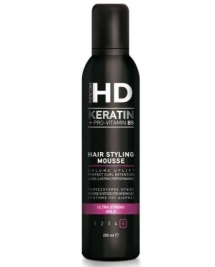 HD hair styling mousse pour Accueil