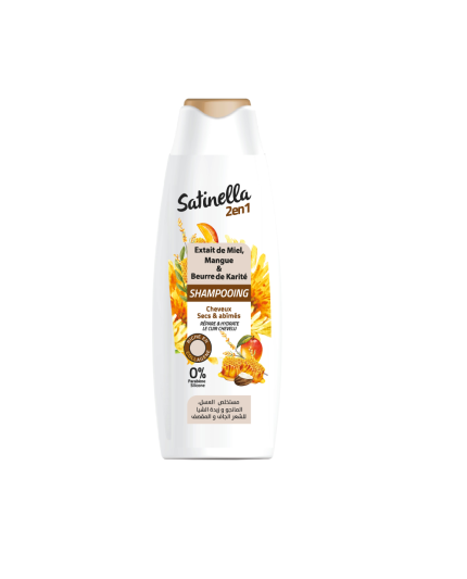 Satinella shampooing cheveux secs et abimés 300 ml pour Accueil